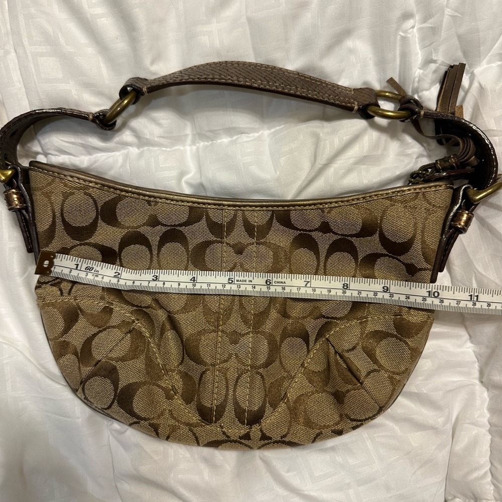 Vintage Coach Python-Embossed Shoulder Bag – Y2K … - image 5